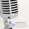 Pyle Pyle Classic Retro Dynamic Vocal Microphone, Old Vintage Style Unidirectional Mic with XLR Cable PDMICR42SL - alternate 10